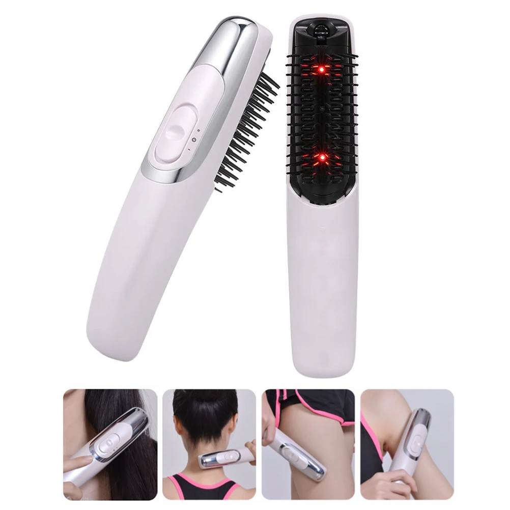 

Hairbrush Unisex Anti-static Electric Infrared Hair Brush Comb Laser Treatment Grow Comb Stop Hair Loss Scalp Massage Comb
