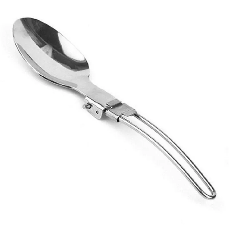 3 шт./компл. Портативный складной посуда для кемпинга столовый нож набор ложек и