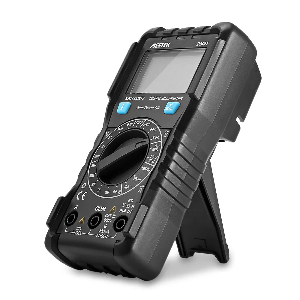 MESTEK DM91/DM90/DM91A мини мультиметр Цифровой 2000 отсчетов тестер многометровый