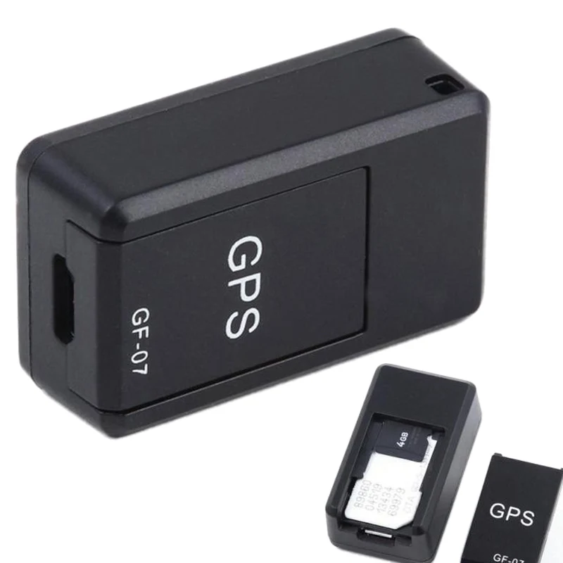 Автомобильный мини трекер GF07 магнитный GPS локатор для отслеживания в режиме