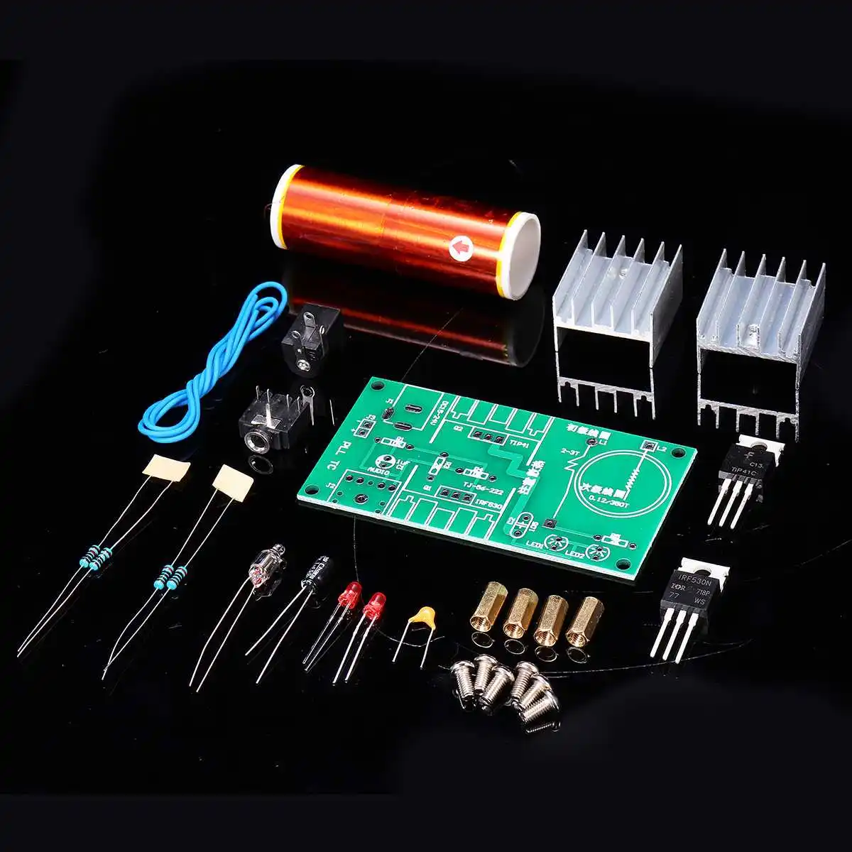 CLAITE 15W DC 15-24V 2A DIY Mini Coil Module Unassembled Speaker Electronic Kit Resonant Transformer Loudspeaker | Электроника
