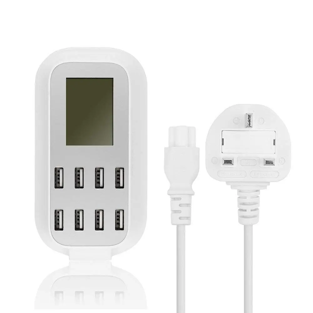 HFES 8 port несколько USB настенное зарядное устройство для путешествий адаптер