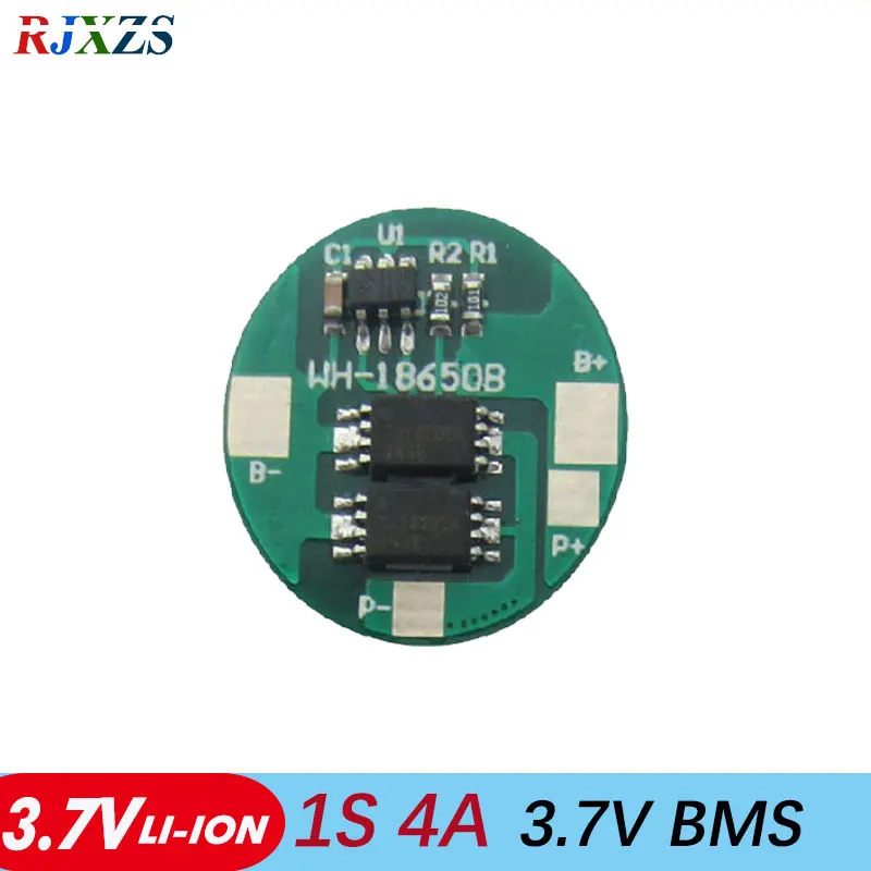 Защитная плата BMS PCM li Ion bms для литиевых батарей 1S 4A 4 2 в LicoO2 Limn2O4 18650 li|bms pcm|protection