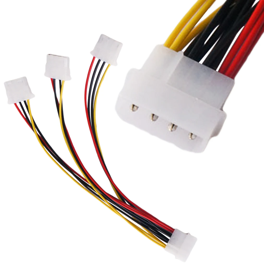 Высококачественные 4 контактные силовые кабели IDE HY1578 контактный Molex штекер на 3