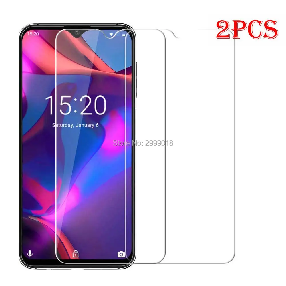 Закаленное стекло 2 шт./лот для Ulefone Power 6 закаленное 9H 2.5D Премиум Защитная пленка