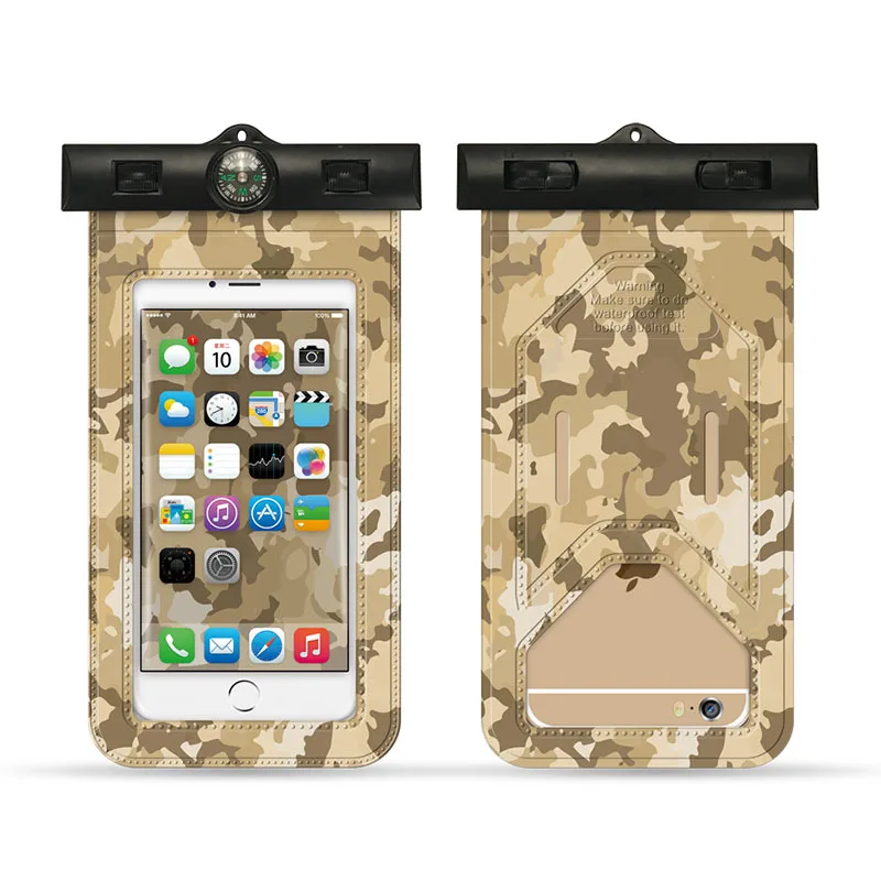 Новая пляжная Спортивная водостойкая сумка для мобильного телефона прозрачная