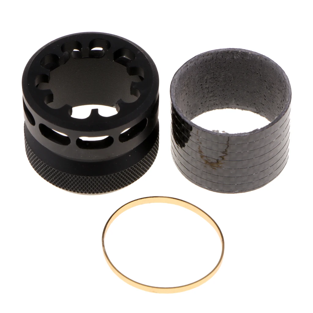 Рыболовная катушка сиденье замок декоративные гайки отделка кольцо здание