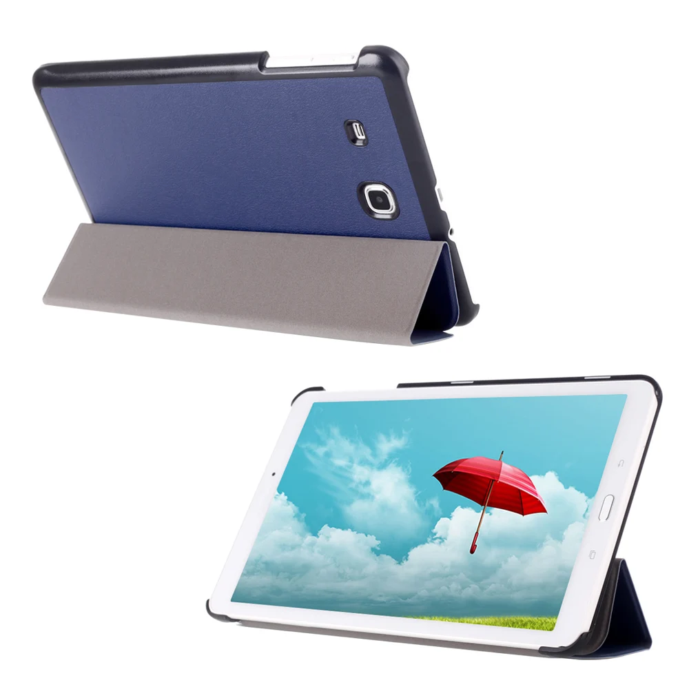 Ультратонкий складной защитный чехол Besegad подставка для Samsung Galaxy Tablet Tab E T560 T 560 9 6