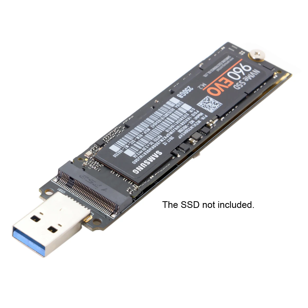 M2 SSD чехол NVME NGFF корпус M.2 к USB 3 0 M Ключ адаптер NVMe USB|Компьютерные кабели и разъемы| |