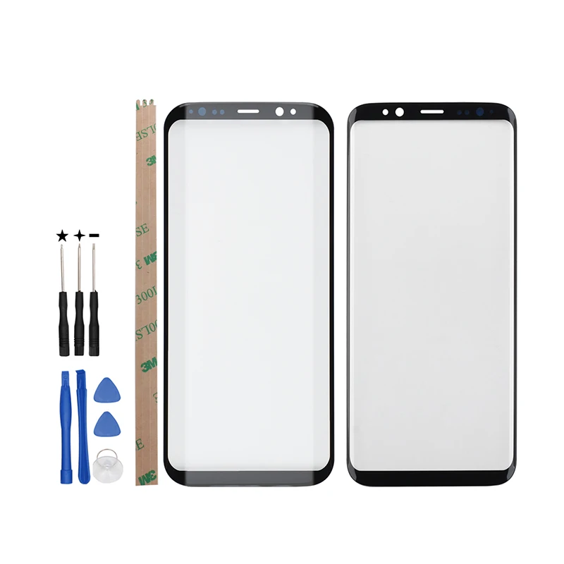 Alesser для samsung Galaxy S8 G950F G950FD G950P G950T внешний объектив стекло экран 100% Новинка