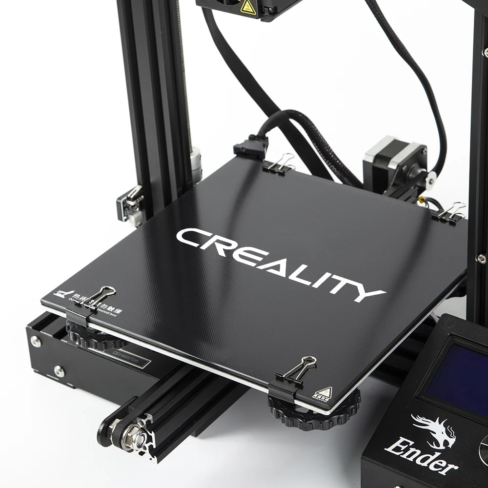 Creality 3D CR-10/CR-10S Ultrabase Стекло пластина самоклеящаяся поверхность строения 310*310 мм