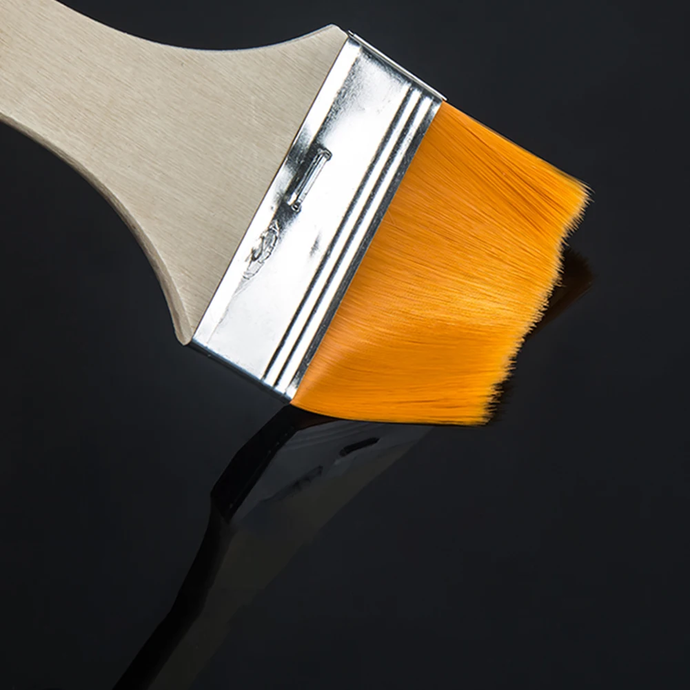 12 шт. Акварельная нейлоновая портативная масляная покраска дерева ручки кисть