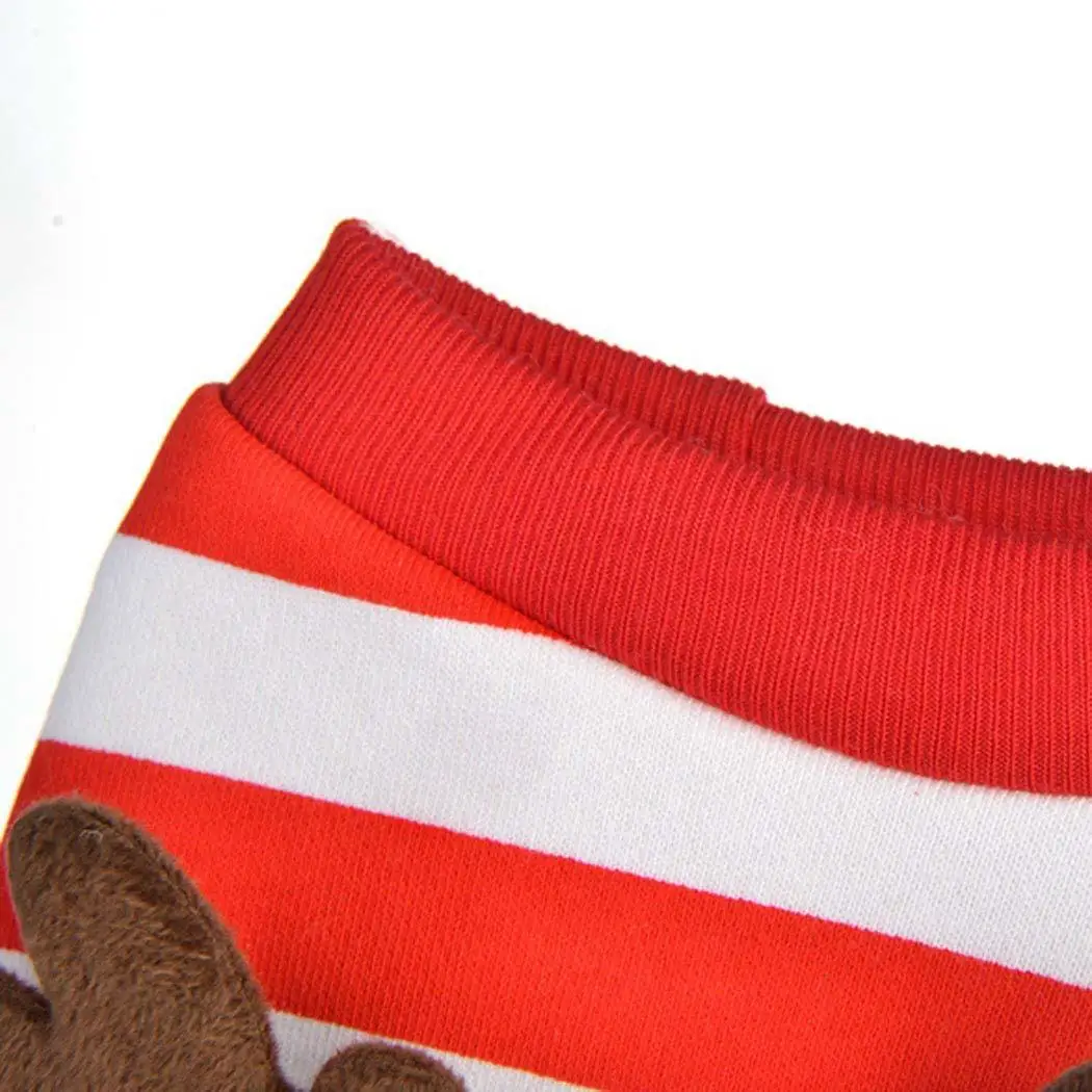 Мягкая удобная маленькая Новогодний для домашних собак Милая одежда в стиле