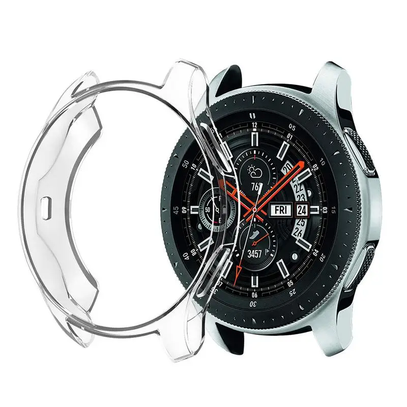 ТПУ силиконовый защитный чехол умных часов для Samsung Galaxy Gear S3 Frontier R810 R800 часы 46 мм
