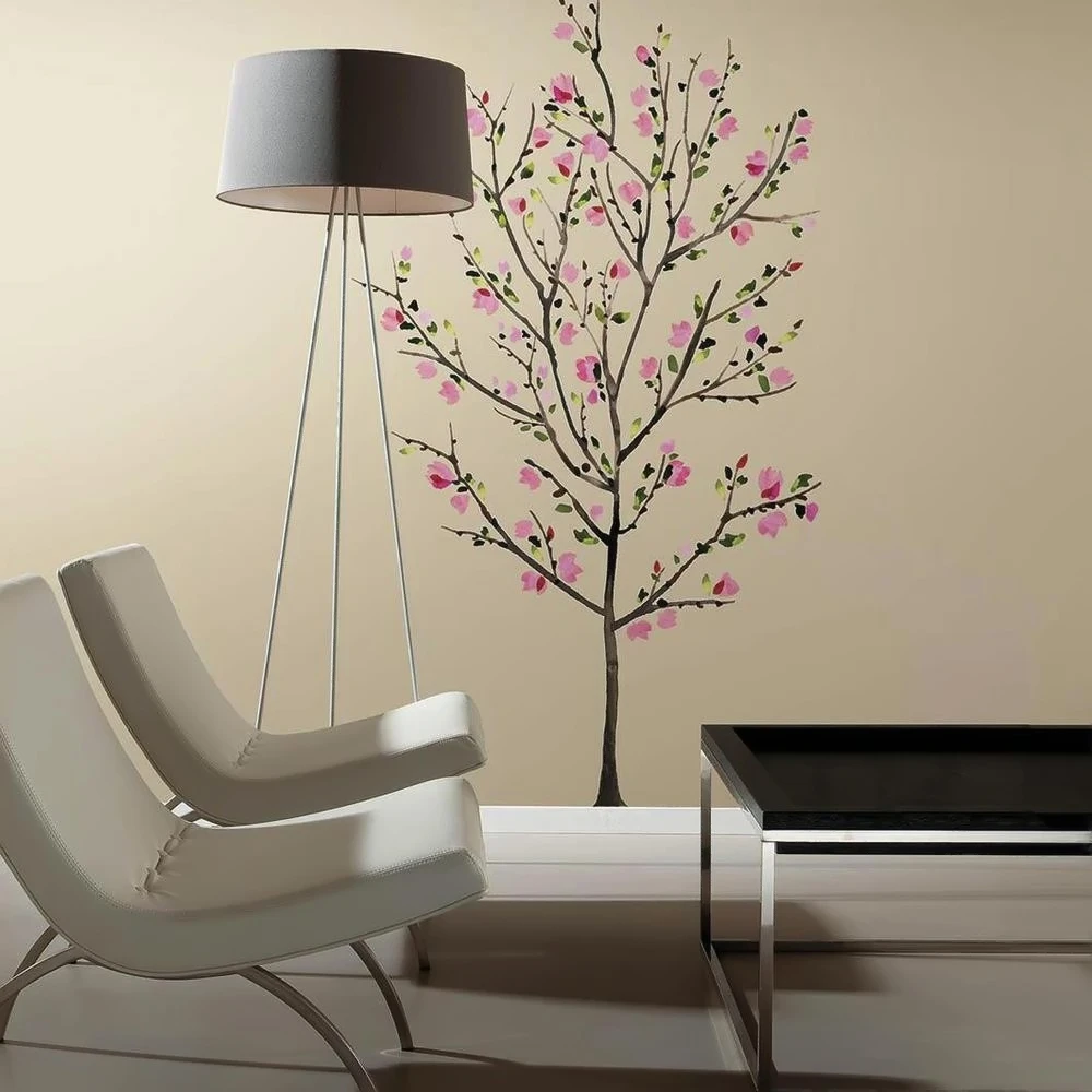 Roommates детская комната настенные декоративные розовый Blossom Дерево гигантские