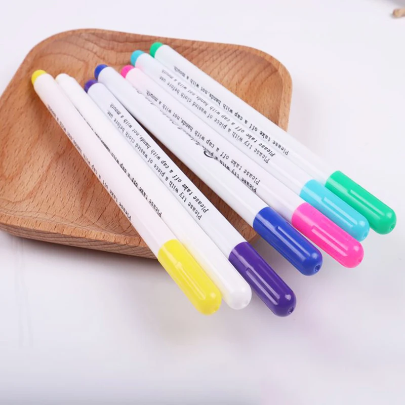 Рукоделие сделай сам стираемые в воде ручки маркеры для стежки маркировки ткани