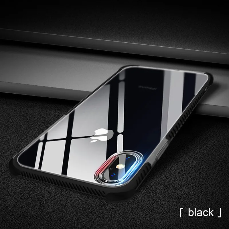 Чехол для Iphone 7 6 8 6S Plus роскошные противоударные Чехлы прозрачный мягкий ТПУ