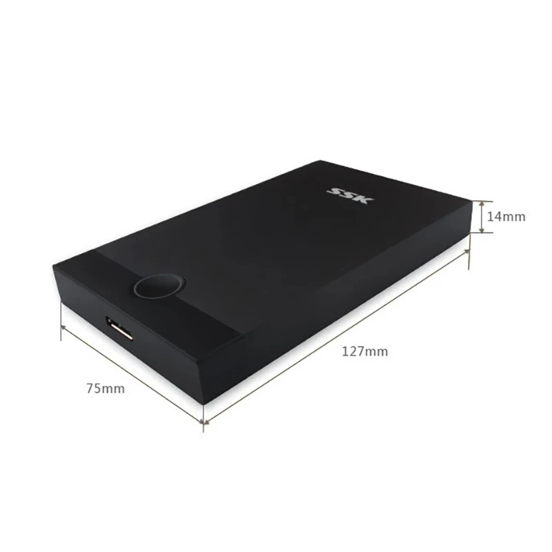 SSK SHE085 2 5 дюйма Sata до USB3.0 внешний жесткий диск Hdd корпус для твердотельных дисков Ssd