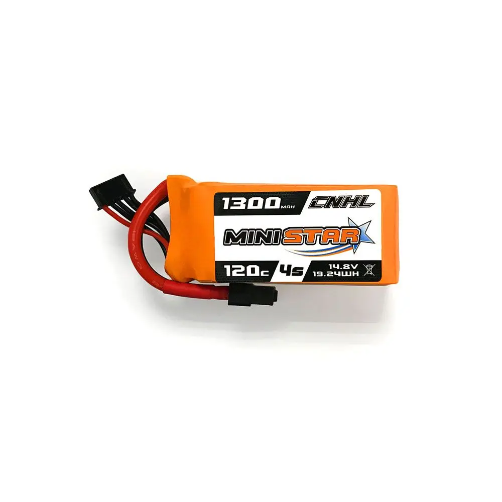 CNHL MiniStar 14 8 V 1300 мА/ч 4S 120C Перезаряжаемые литий-полимерный аккумулятор с XT60 разъем