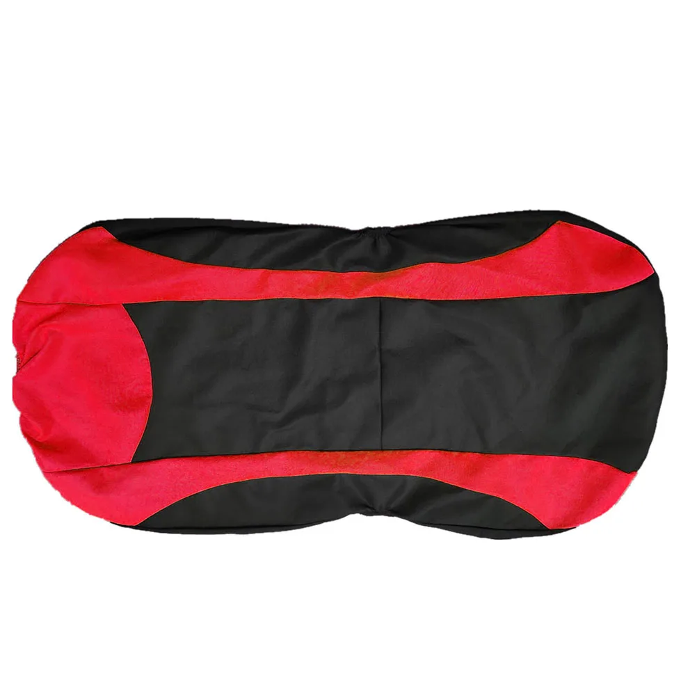 9 шт./компл. универсальный чехол для автомобильных сидений красные чехлы авто