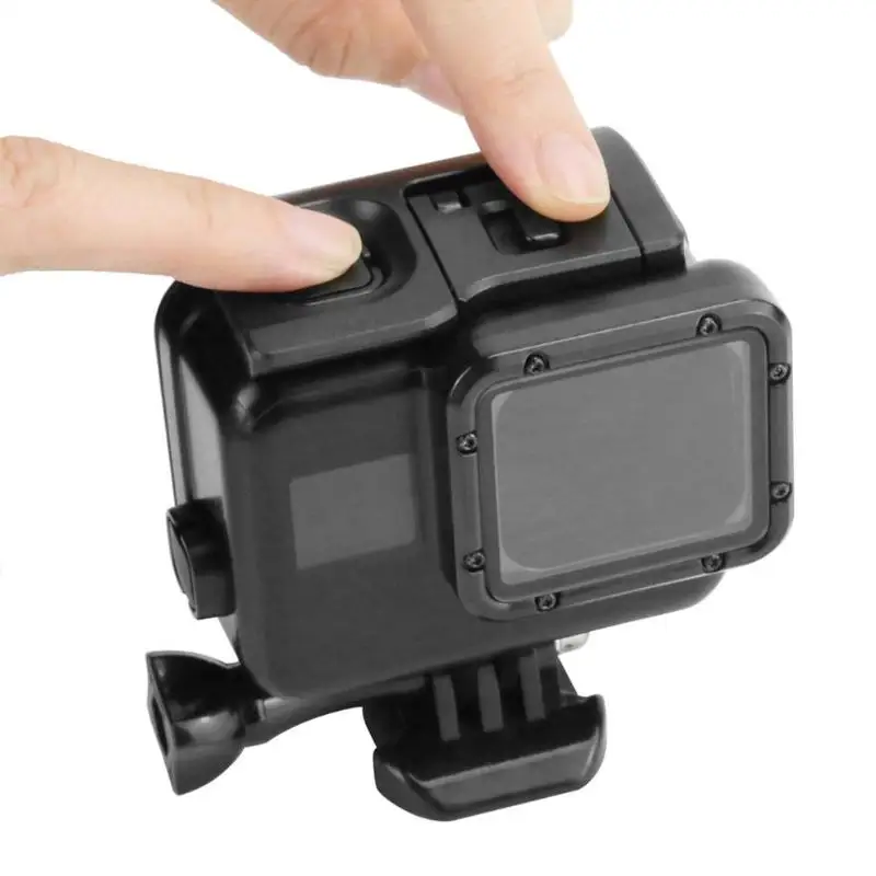 Водонепроницаемый подводный чехол VODOOL 45 м защитный для GoPro Hero 6 5 7 аксессуар