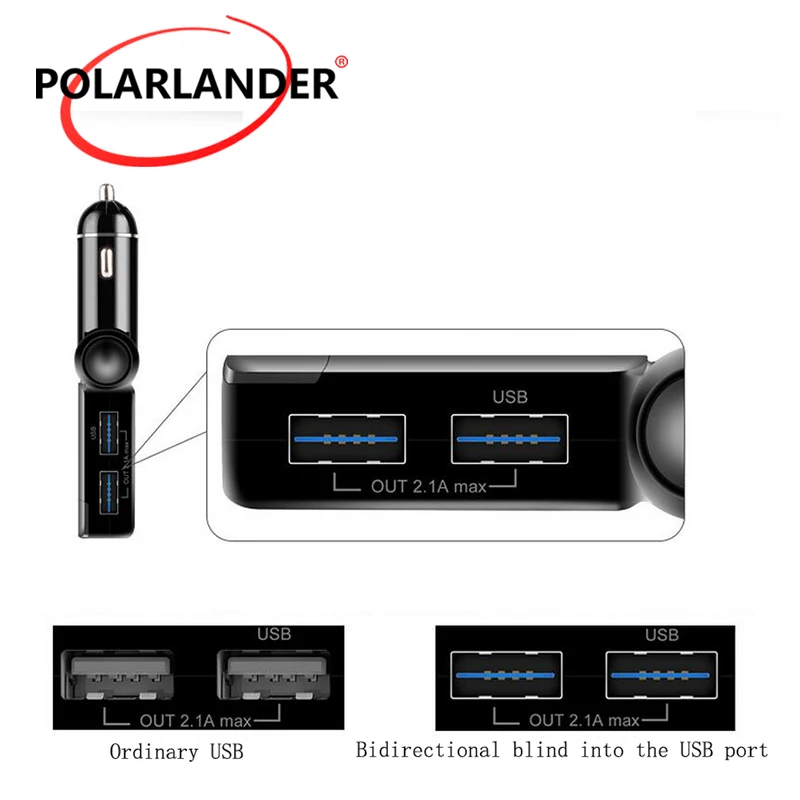 New Bluetooth Handsfree For Smart Phone CarKit FM Transmitter MP3 Player Car Kit Charger | Автомобили и мотоциклы