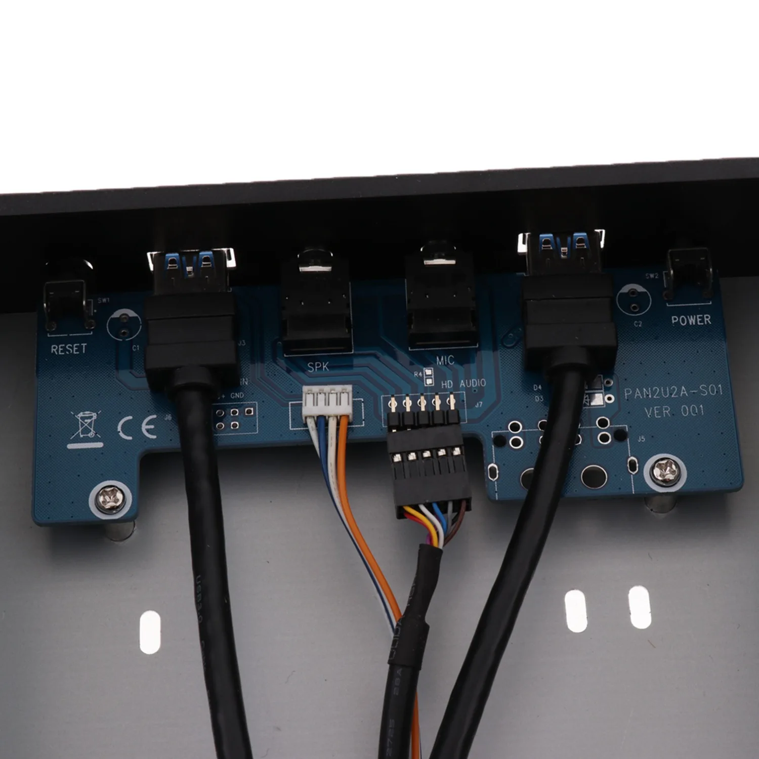 Usb 3 0 2 порта оптический привод Передняя панель адаптер расширения концентратор +