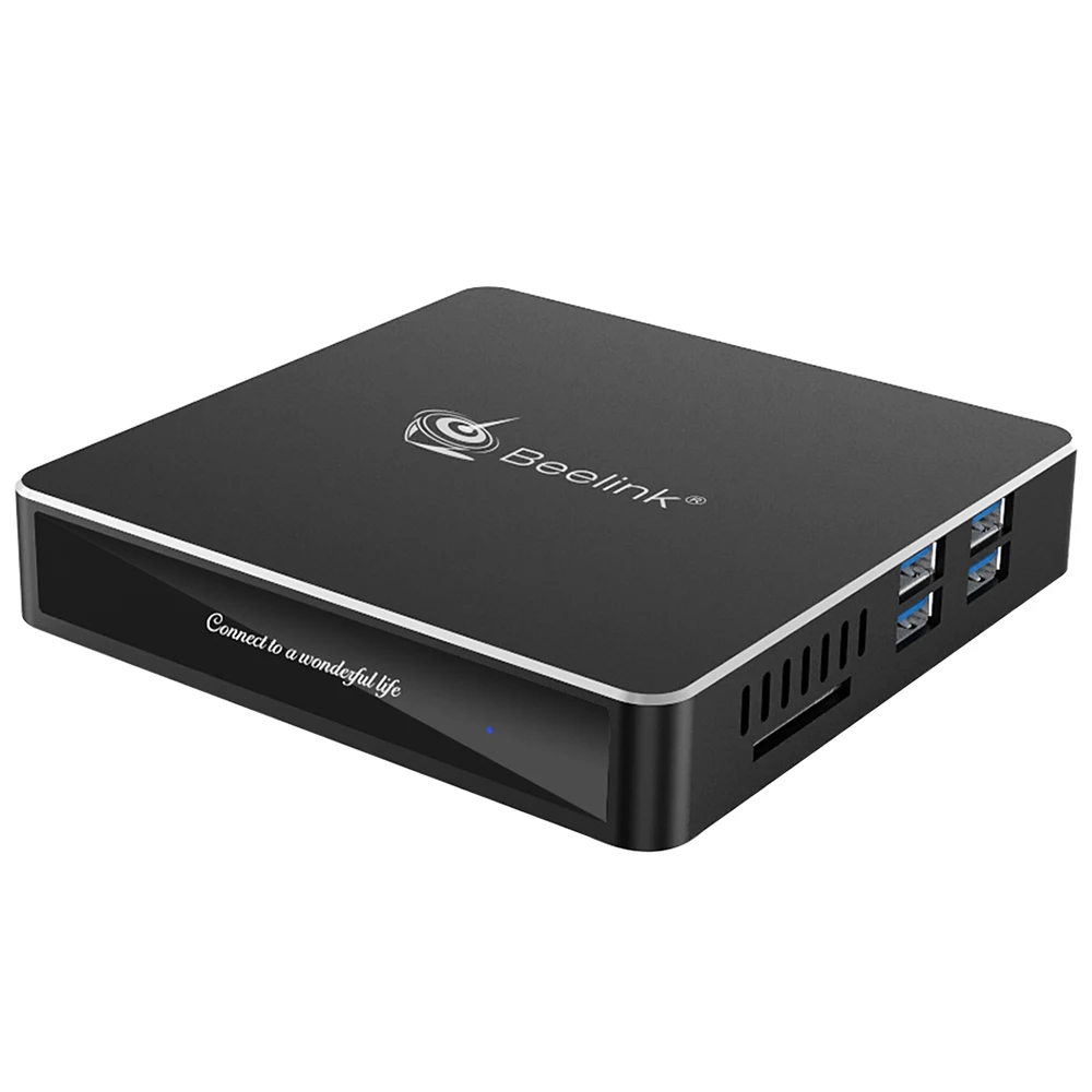 Beelink N41 N4100 мини ПК Intel Близнецы озеро TV box HD Графика 600 4 ГБ 64 и 1000 Мбит/с BT4.0 Декодер