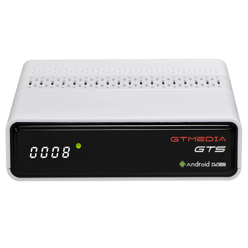 FULL-CCCAM IPTV GTMEDIA GTS спутниковый ресивер Android6.0 ТВ-бокс + DVB-S/S2 Смарт ТВ-приставка