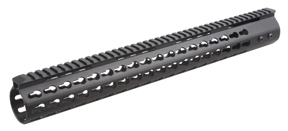 Victoptics KeyMod AR10 Free Float 17 &quotSlim Rail System 308 с 2 шт 5&quot Picatinny Rails &amp Shims для охоты|Кронштейны и