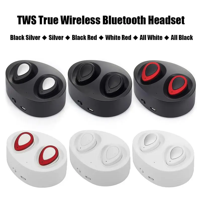Беспроводные Bluetooth наушники TWS мини стерео воспроизведение музыки Hands-free