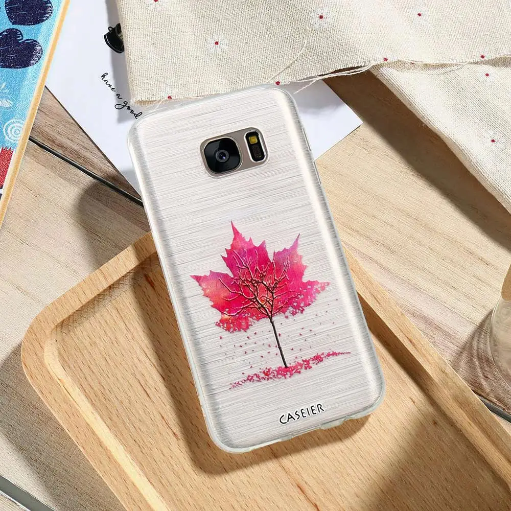 CASEIER Child Memory Case For Samsung Galaxy Note 8 S6 S7 Edge S8 Plus Soft TPU Ultra-thin Cases Emboss Cute Animals Cover Capa |