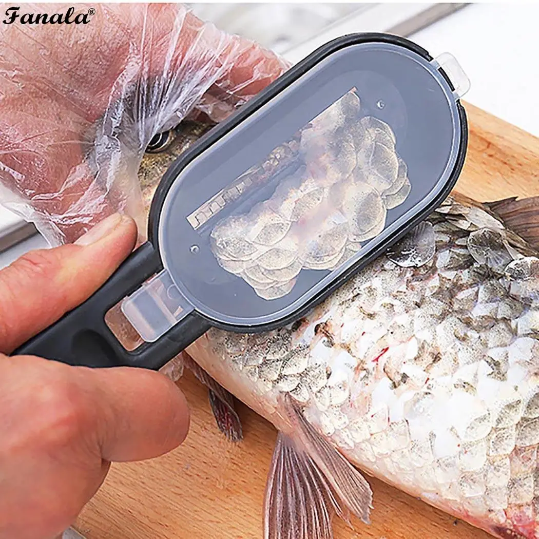 Прочный практичный скребок для рыбной чешуи кухни и дома инструмент