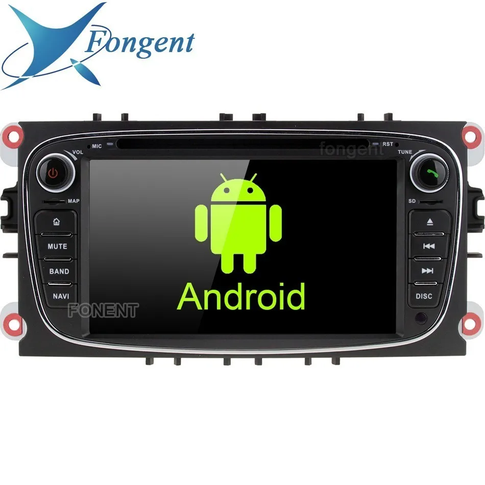 IPS android 9 0 автомобилей 2 din автомобильный DVD мультимедийный плеер для Ford Focus Mondeo
