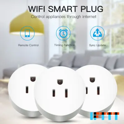 Smart Plug IFTTT 3 Pack Work with Alexa and Google No Hub Remote Control Your Devices From Anywhere | Обустройство дома