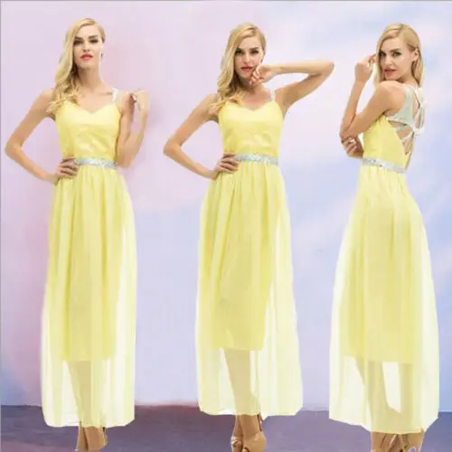 Длинное шифоновое кружевное вечернее торжественное бальное платье для