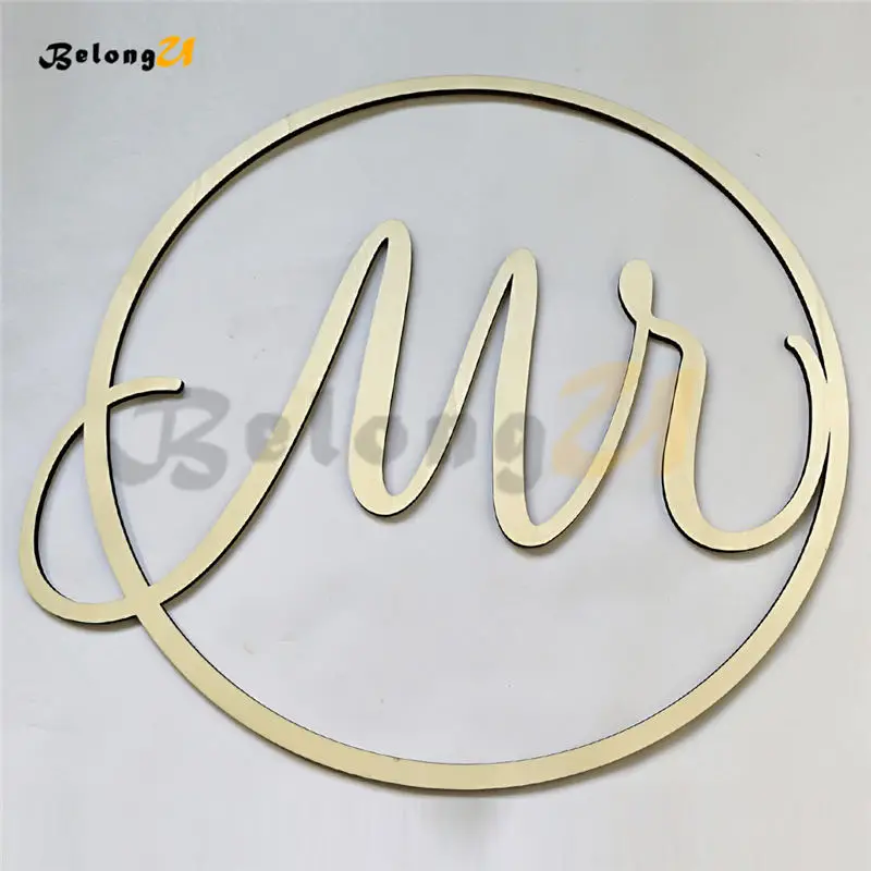 2 шт. Mr Mrs подвесной знак свадебное украшение для вечеринки деревянный декор