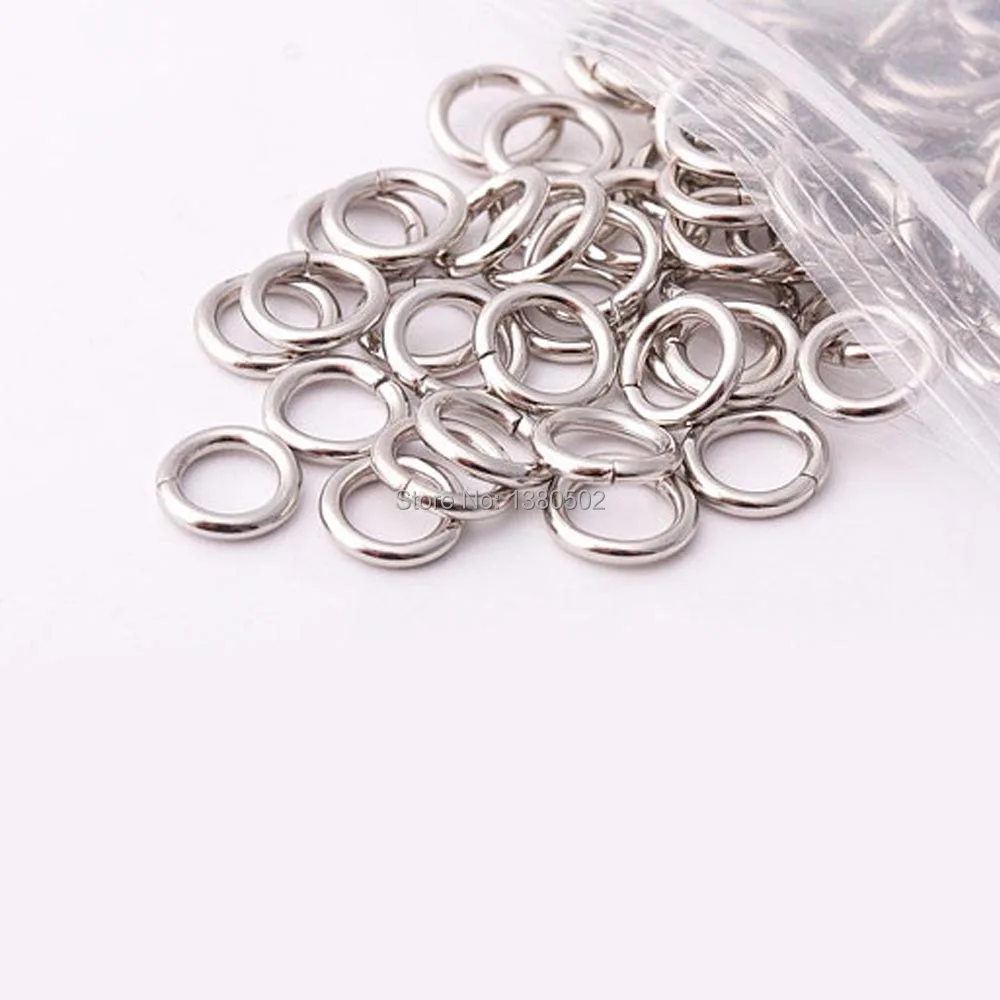 

100pcs/lot 17mm matching ring Rose gold silver gold color jump ring O ring key ring buckle for bag garment decoration