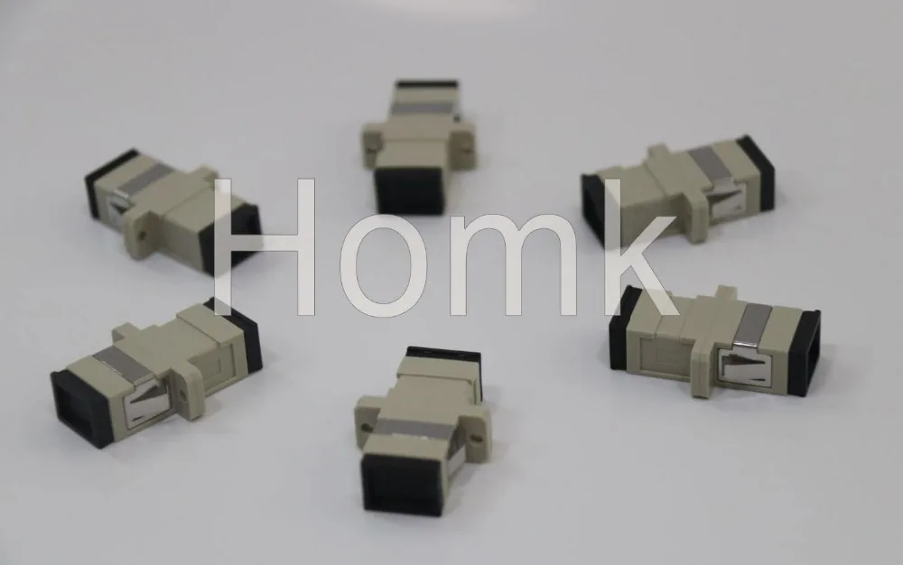 Промоакция 200 шт./лот SC многорежимный Simplex волоконно-оптический адаптер |