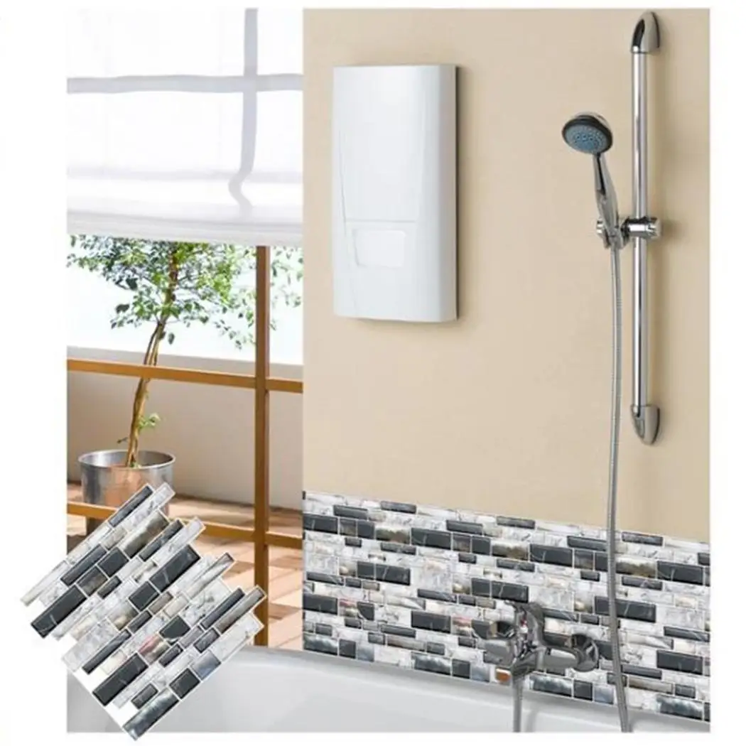 Съемный самоклеющийся мозаика 3D наклейки на стену современный Кухня украшения