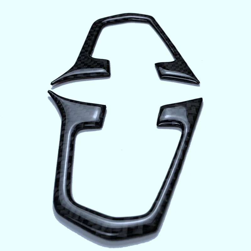 Автомобильные аксессуары из углеродного волокна 3 шт./партия кнопки рулевого