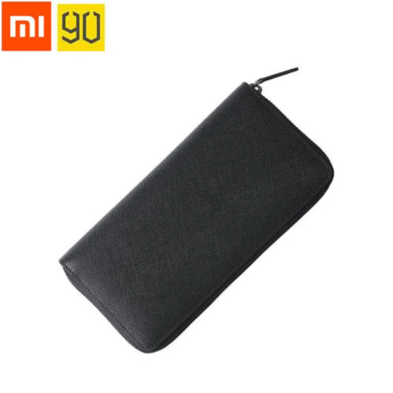 Новая коллекция Xiaomi 90 Мужские Бизнес Wal пусть карты хол дер кошелек классические