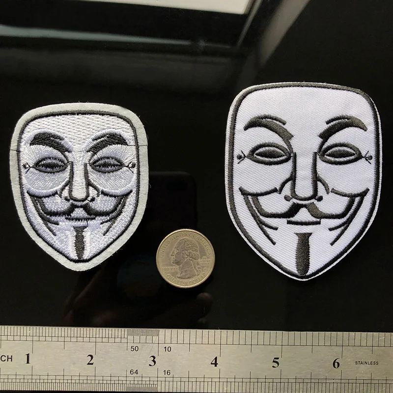 Пленочная маска PGY V Vendetta Team тканевые патчи аппликации на лицо злых странных людей