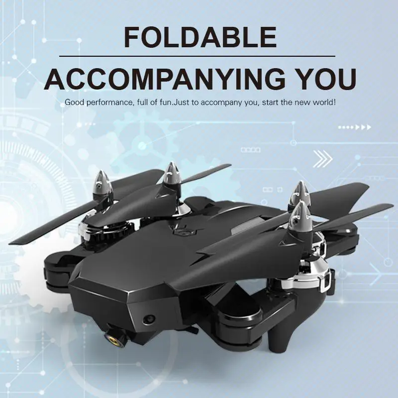CS 7 2 4 Ghz g сенсор складной мини Радиоуправляемый квадрокоптер Дрон HD камера Wifi FPV