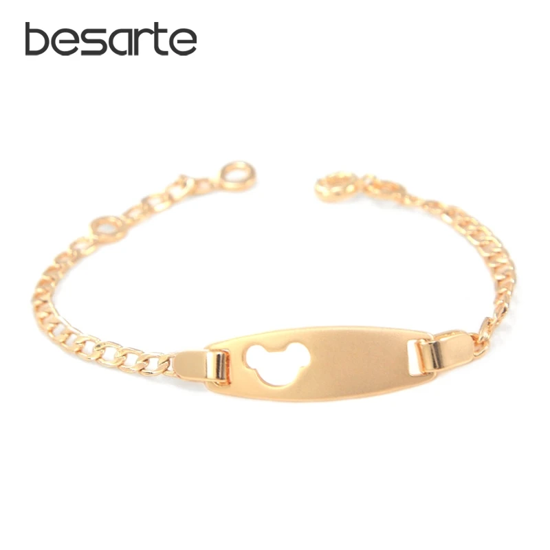Детский браслет с мышками 16 5 см Bebe Pulseira ювелирное изделие для детей B0342|jewelry