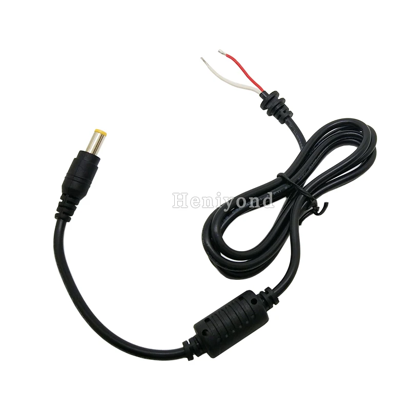 2pcs DC Plug 5.5*3.0 mm Power Cord Cable for Samsung Laptop Charger Black Connector with Magnetic Ring 3.6ft | Безопасность и
