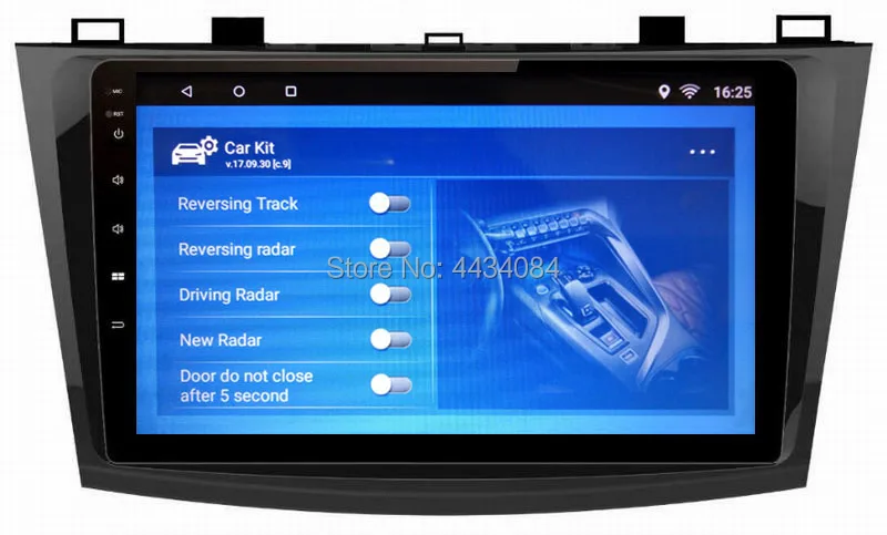 Ouchuangbo автомобильный головный блок аудио стерео gps nav android 7 1 для Mazda 3 2011 2015