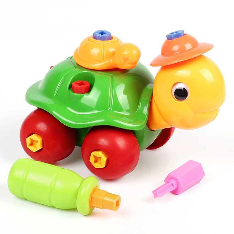 Новая детская головоломка с животными обучающая разборка мультяшная игрушка для