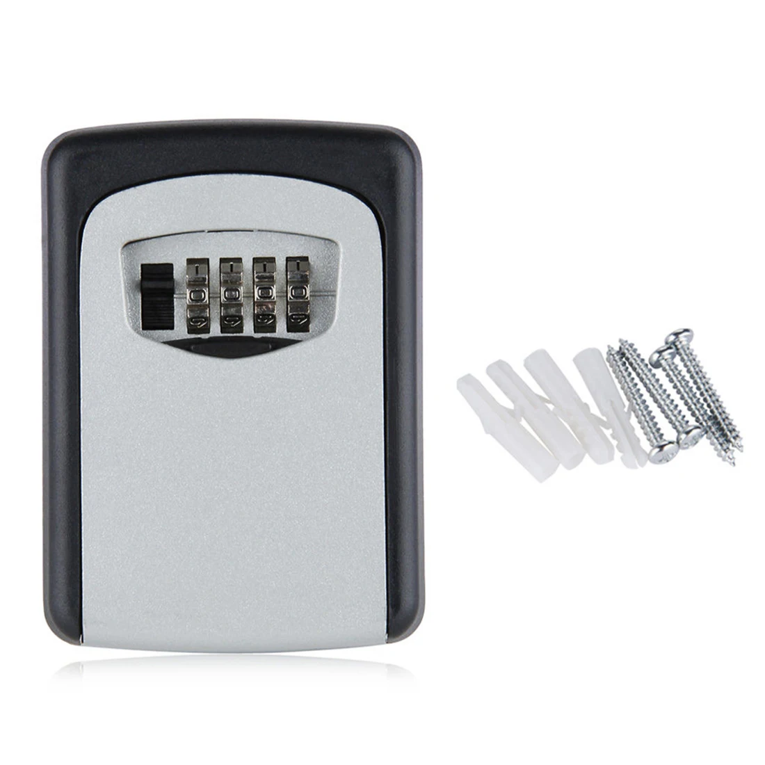 Wall Mounted 4 Digit Combination Key Storage Security Safe Lock Outdoor Indoor | Строительство и ремонт