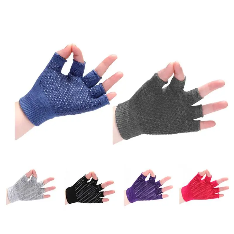 Велосипедные перчатки в горошек с полупальцами противоскользящие дышащие